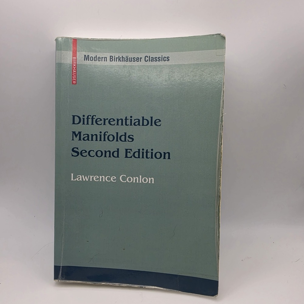 Differentiable Manifolds (Modern Birkhäuser Classics) 9780817647667 2008